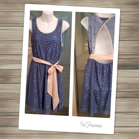 A'Reve Dresses & Skirts - A'reve Open Back Lace Sleeveless Dress